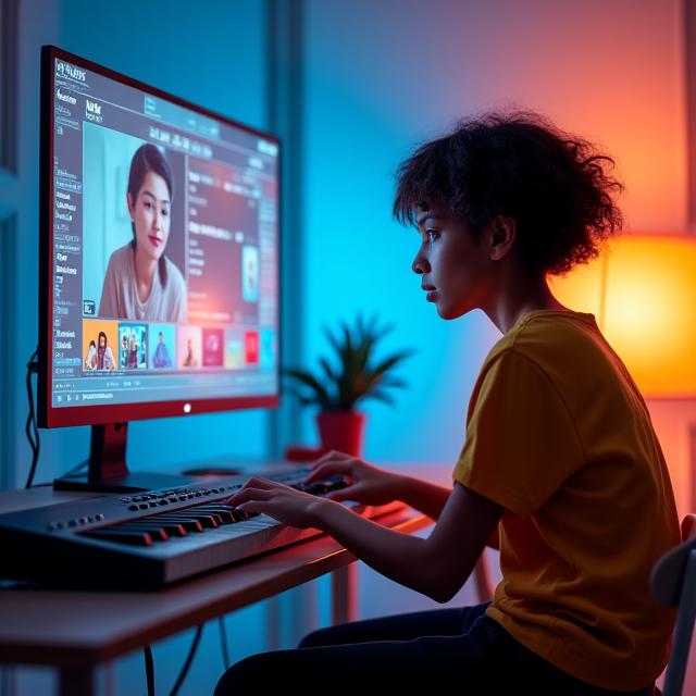 Interactive online music classes sa Tala Archipelago